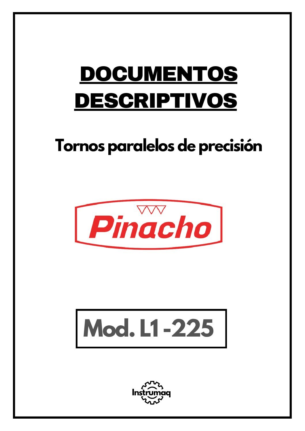 Manual Torno Pinacho L1 225