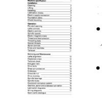 Manual de instrucciones COLCHESTER 4910 M-211-201 | Torno paralelo