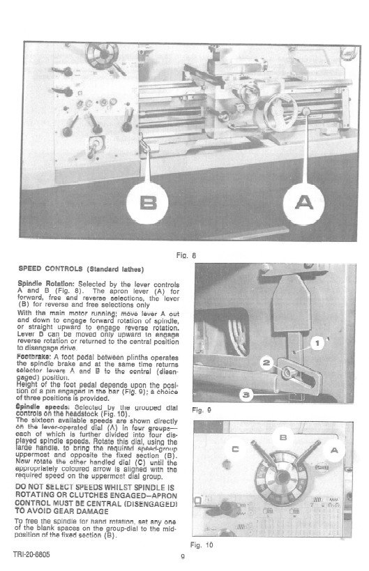 Manual de instrucciones COLCHESTER TRIUMPH 2000 | Torno paralelo