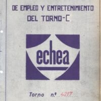 Manual de instrucciones ECHEA C 920 | Torno paralelo