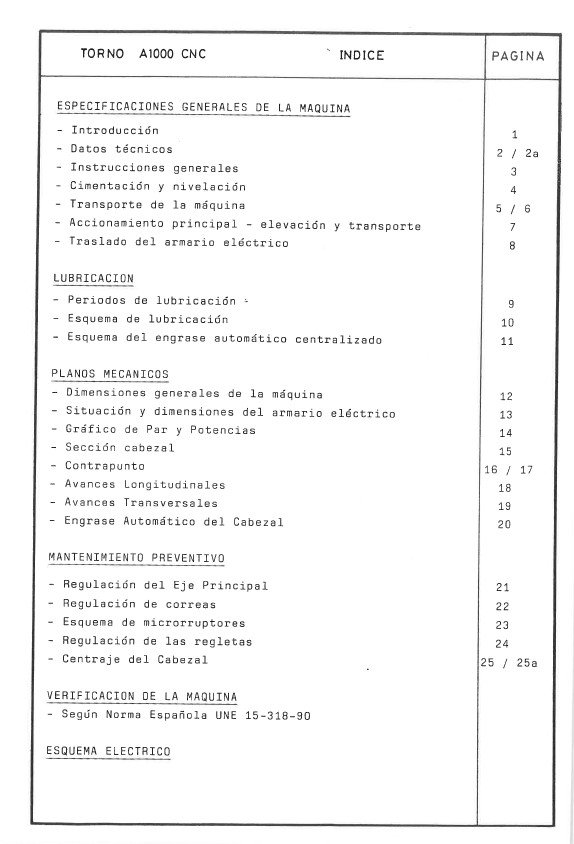Manual de instrucciones GURUTZPE A1000CNC | Torno paralelo