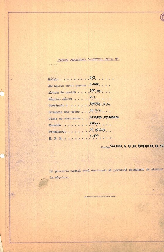 Manual de instrucciones GURUTZPE SUPER B | Torno paralelo