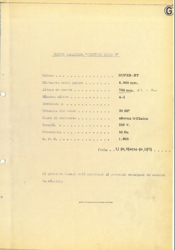 Manual de instrucciones GURUTZPE SUPER BT | Torno paralelo