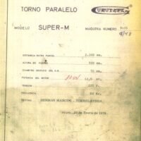 Gurutzpe mod. super M-2 Manual de instrucciones GURUTZPE SUPER M | Torno paralelo