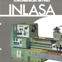 Inlasa mod. 405-2 Manual de instrucciones INLASA 405 | Torno paralelo