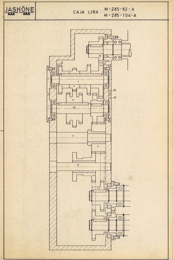 Jashone mod. M 285-82-A-3 Manual de instrucciones JASHONE M 180 / M-190 | Torno paralelo