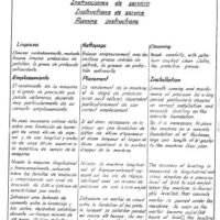 Lacfer mod. R.C.1-2 Manual de instrucciones LACFER RC1 | Torno paralelo