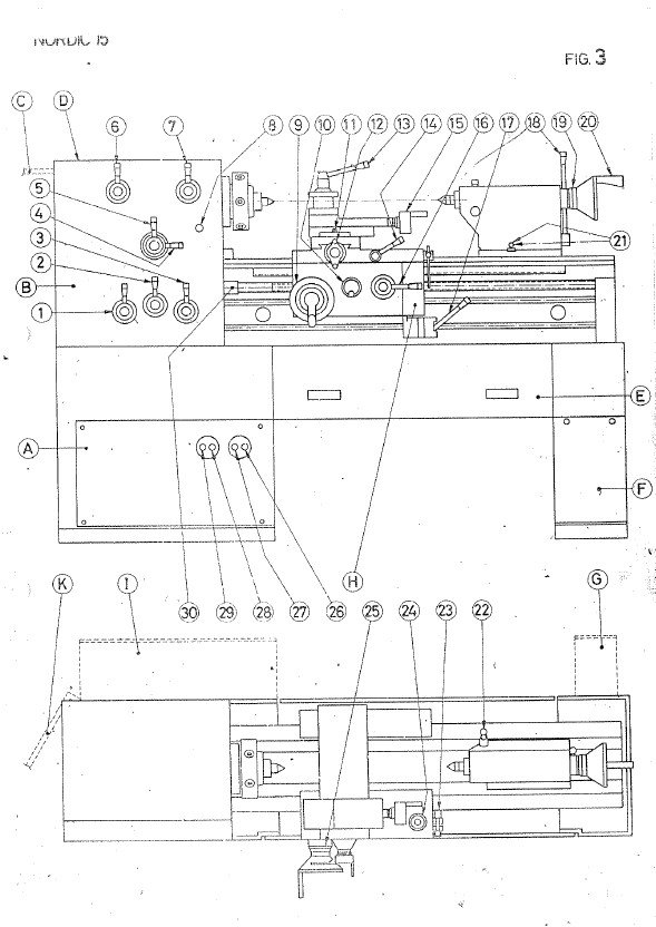 Nordic mod. 15-2 Manual de instrucciones NORDIC 15 (Nordic) | Torno paralelo