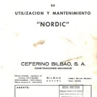 Manual de instrucciones NORDIC 315 (Nordic) | Torno paralelo