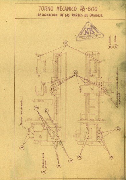 Manual de instrucciones PR 600 | Torno paralelo