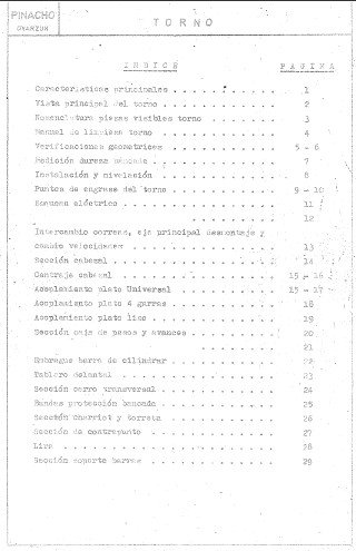 Manual de instrucciones Pinacho AP 180 | Torno paralelo