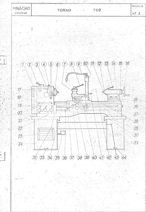 Manual de instrucciones Pinacho AP 180 | Torno paralelo