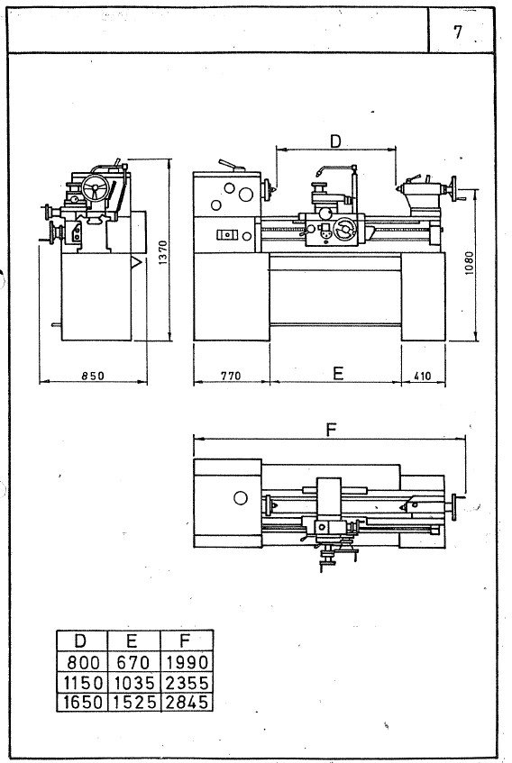 Manual de instrucciones Pinacho L1 190 | Torno paralelo