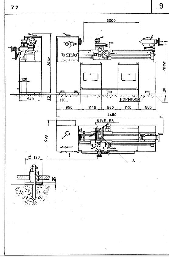 Manual de instrucciones Pinacho L1 310 | Torno paralelo