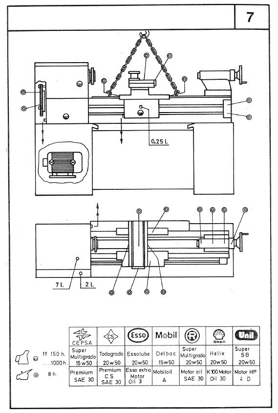 Pinacho L8 225-260-2 Manual de instrucciones Pinacho L8 225-260 | Torno paralelo