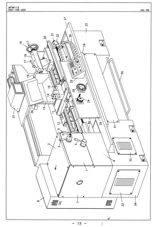 Pinacho S94C-200-3 Manual de instrucciones Pinacho S94C /200-225 | Torno paralelo