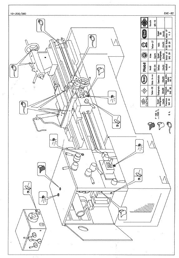 Manual de instrucciones Pinacho S90/200-230 | Torno paralelo