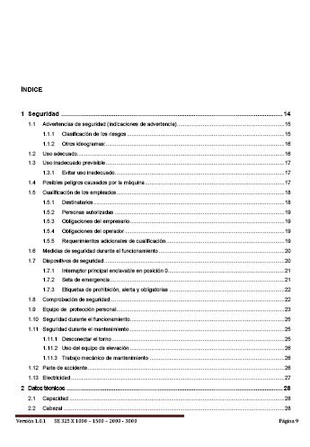 Manual de instrucciones Pinacho SE 325 x 1000-1500-2000-3000 | Torno paralelo