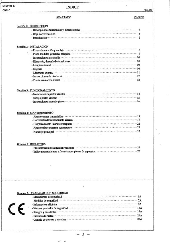 SMART 200_225-3 Manual de instrucciones Pinacho Smart Turn 200/ 200vs / 225 / 225vs | Torno paralelo