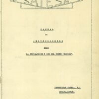 Manual de instrucciones SATESA 20 | Torno paralelo