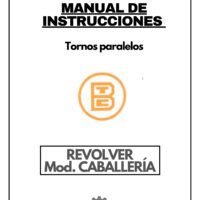 TORNO REVOLVER Caballeria TR-40-1 Manual de instrucciones CABALLERIA TR 40 | Torno revolver