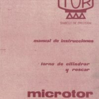 Manual de instrucciones TOR D330 | Torno paralelo