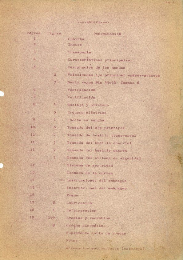 Manual de instrucciones TOR D500 | Torno paralelo