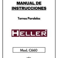 Torno CE 660 x 3000 Marcove-1 Manual de instrucciones HELLER C 660 | Torno paralelo