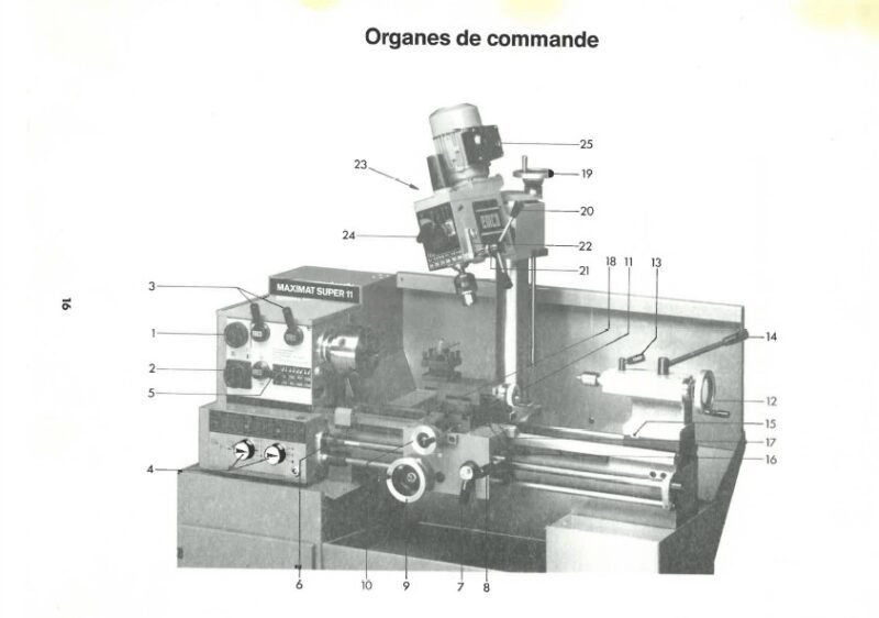 Manual de instrucciones EMCO MAXIMAT 11 | Torno paralelo