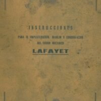 Manual de instrucciones LAFAYET nan | Torno paralelo