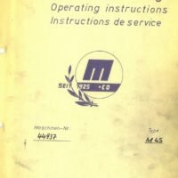 Tornos Meuser-3 Manual de instrucciones MEUSER MASCHINEN B45 | Torno paralelo