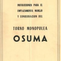 Tornos OSUMA-2 Manual de instrucciones OSUMA Paralelo | Torno paralelo