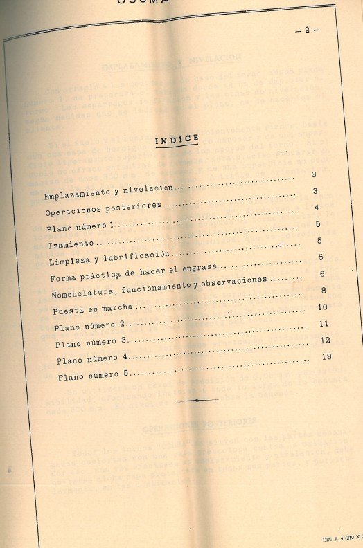 Tornos OSUMA-3 Manual de instrucciones OSUMA Paralelo | Torno paralelo