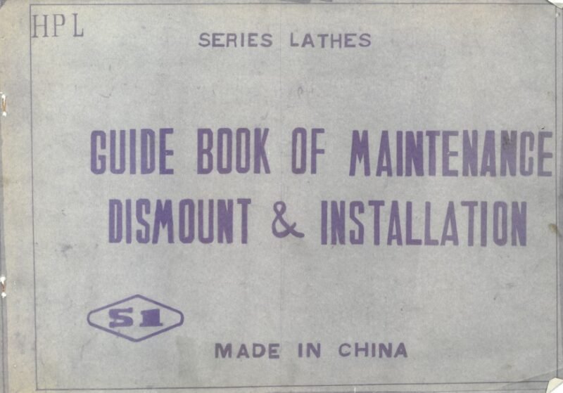 Tornos Sheygang-2 Manual de instrucciones SHEYGANG S1 | Torno paralelo