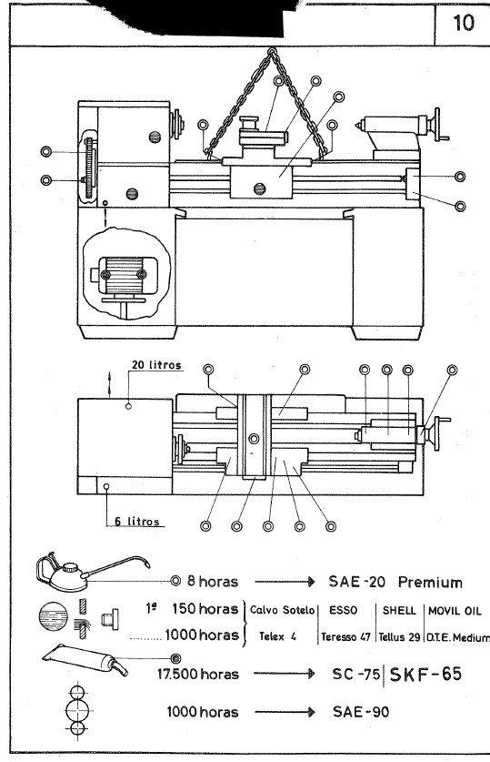 Manual de instrucciones Pinacho Torrent T71-68 | Torno paralelo