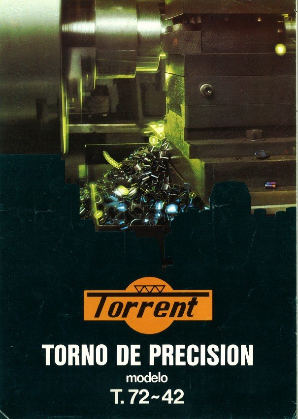Torrent T72-42-2 Manual de instrucciones Pinacho Torrent T72-42 | Torno paralelo