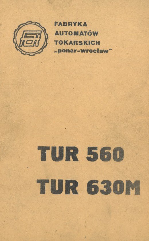 Manual de instrucciones PONAR TUR TUR 560 / TUR 630M | Torno paralelo