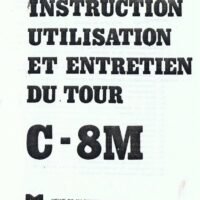 Manual de instrucciones ZMM BULGARIA C8-M | Torno paralelo