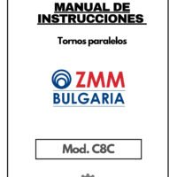 ZMM mod. C8C-1 Manual de instrucciones ZMM BULGARIA C8C | Torno paralelo