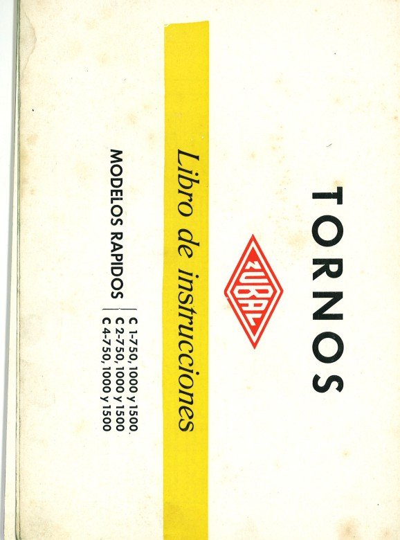 Manual de instrucciones ZUBAL GENERAL C1/C2/C4 COMPLETO | Torno paralelo
