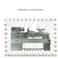 Zubal mod. C-1-2 Manual de instrucciones ZUBAL C-1 | Torno paralelo