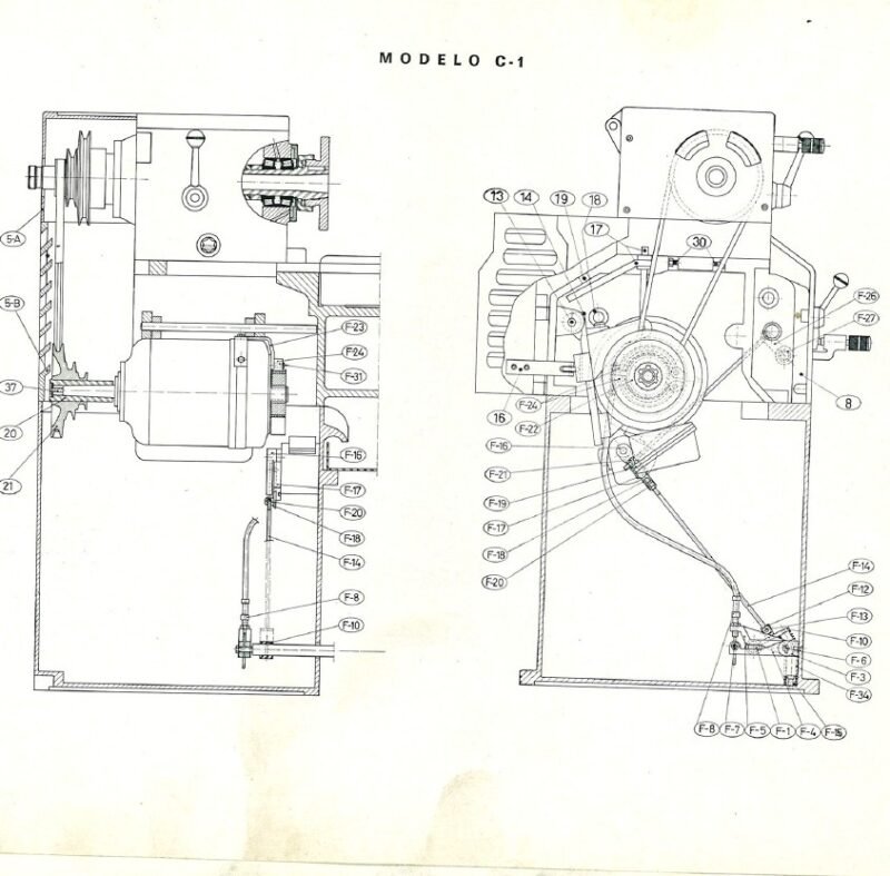 Zubal mod. C-1-3 Manual de instrucciones ZUBAL C-1 | Torno paralelo
