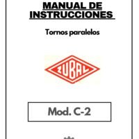 Zubal mod. C-2-1 Manual de instrucciones ZUBAL C-2 | Torno paralelo