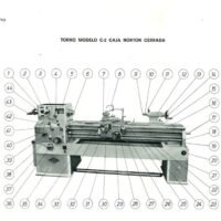 Zubal mod. C-2-2 Manual de instrucciones ZUBAL C-2 | Torno paralelo