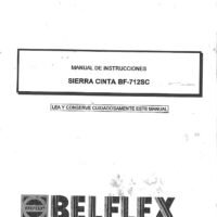 Manual Sierra BELFEX BF-712SC