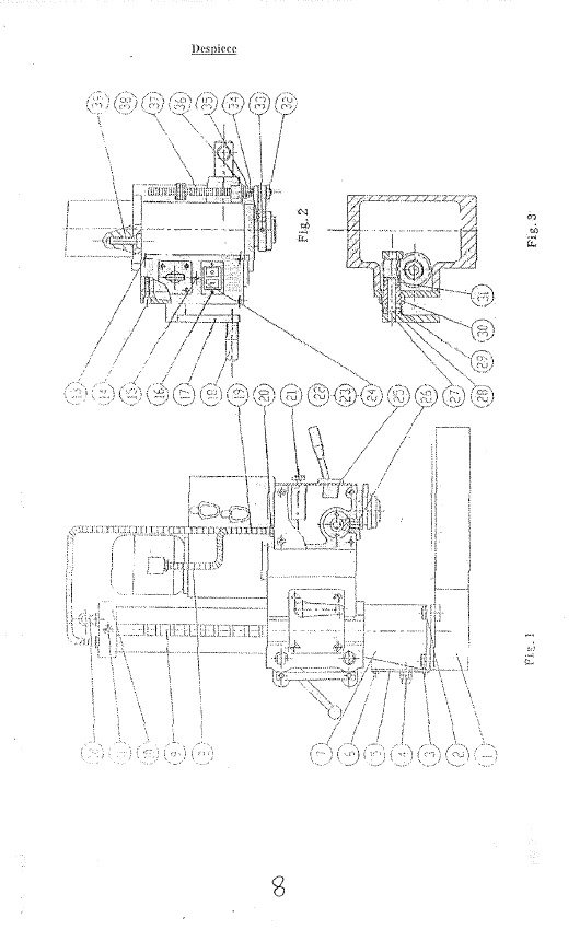 Belflex mod. TEG 25S-25C-30C-2 Manual Taladro BELFLEX TEG25S/25C/30C