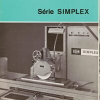 Manual de instrucciones BLOHM Simplex | Rectificadoras