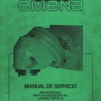 Cabezal Huron Emena-2 Manual de instrucciones Fresadora EMENA HURÓN Cabezal Vertical