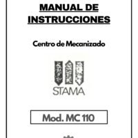 Manual de instrucciones Centro de Mecanizado STAMA-FANUC MC 110