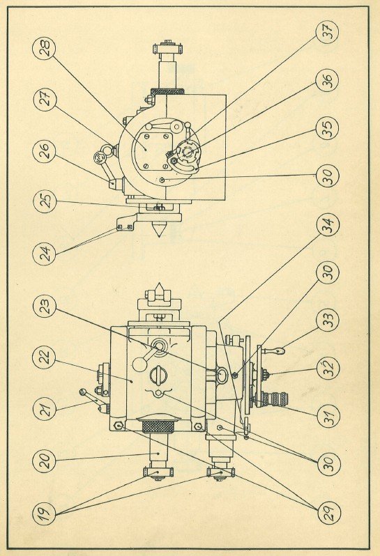 Divisor fresadora zeatz-3 Manual de instrucciones Fresadora ZEATZ Divisor Universal
